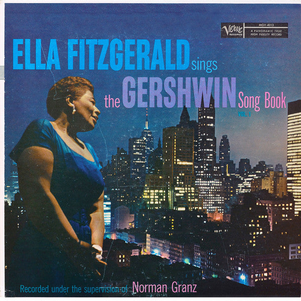 Ella Fitzgerald : Ella Fitzgerald Sings The Gershwin Song Book Vol. 1 (LP, Album, Mono)