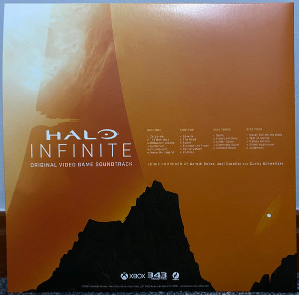 Gareth Coker, Joel Corelitz And Curtis Schweitzer : Halo Infinite (Original Video Game Soundtrack) (2xLP)