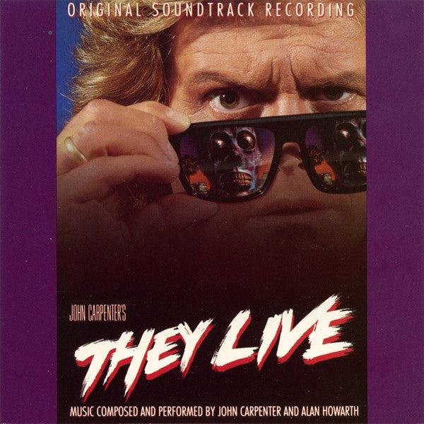 John Carpenter And Alan Howarth : They Live (Original Soundtrack Recording) (LP)