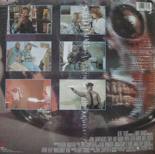 John Carpenter And Alan Howarth : They Live (Original Soundtrack Recording) (LP)