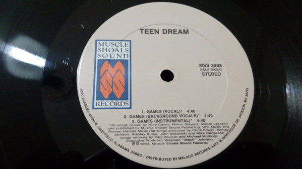 Teen Dream : Games / When You Find Love (12")