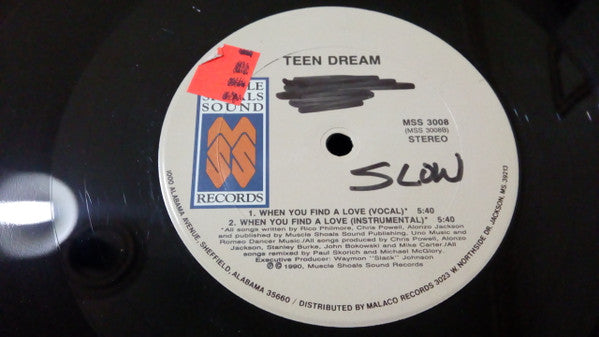 Teen Dream : Games / When You Find Love (12")