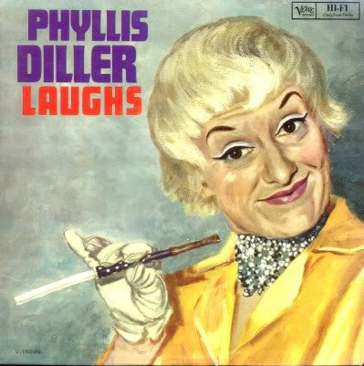 Phyllis Diller : Laughs (LP, Mono, Blu)