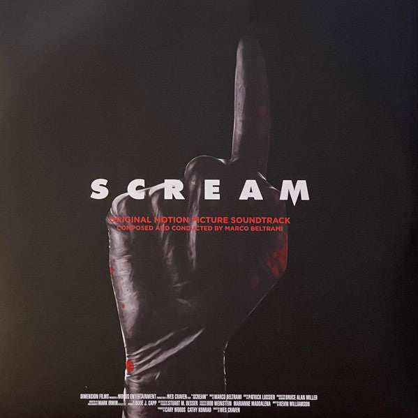 Marco Beltrami : Scream (Original Motion Picture Soundtracks) (LP, Album, RE, Red + LP, Album, RE, Red + LP, Albu)