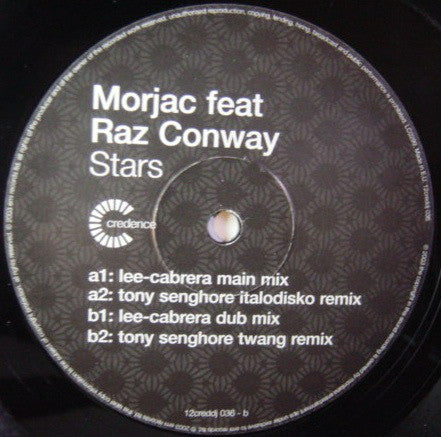 Morjac Feat Raz Conway : Stars (12")