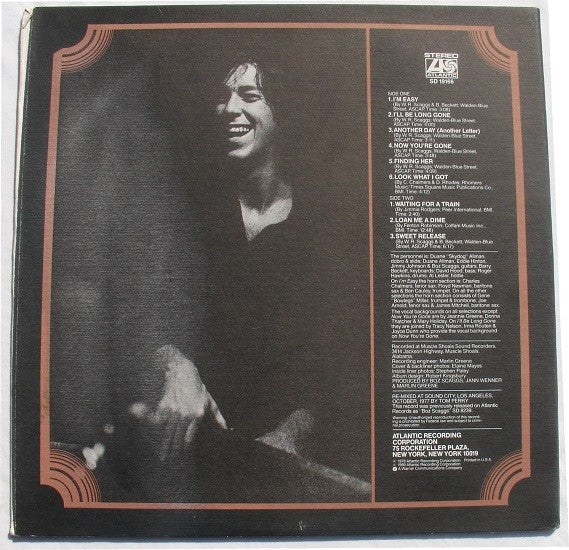 Boz Scaggs : Boz Scaggs (LP, Album, RE, Rem)