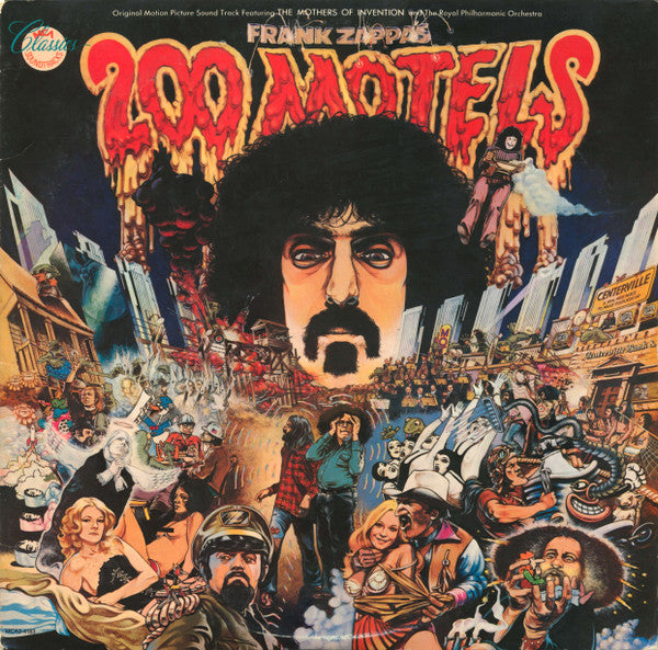 Frank Zappa : 200 Motels (Original Motion Picture Soundtrack) (2xLP, Album, RE)