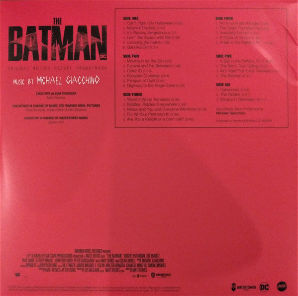 Michael Giacchino : The Batman (Original Motion Picture Soundtrack) (LP, Red + LP + LP, Gre + Album, 180)