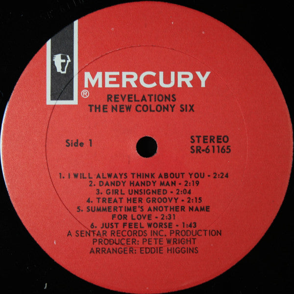 The New Colony Six : Revelations (LP, Album)