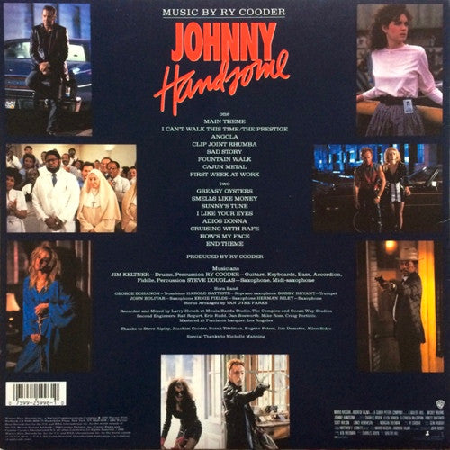 Ry Cooder : Johnny Handsome Original Motion Picture Soundtrack (LP, Album)