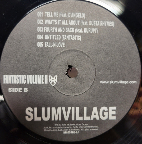 Slum Village : Fantastic Volume II (2xLP, Album, RE)