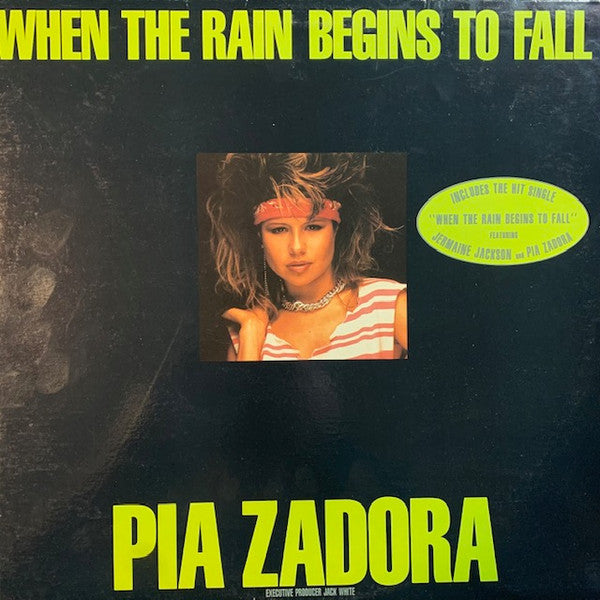 Pia Zadora : When The Rain Begins To Fall (LP, Album)