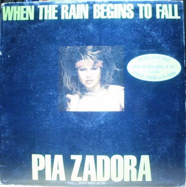 Pia Zadora : When The Rain Begins To Fall (LP, Album)