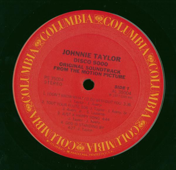 Johnnie Taylor : Disco 9000 (Original Soundtrack From The Motion Picture) (LP, Album)