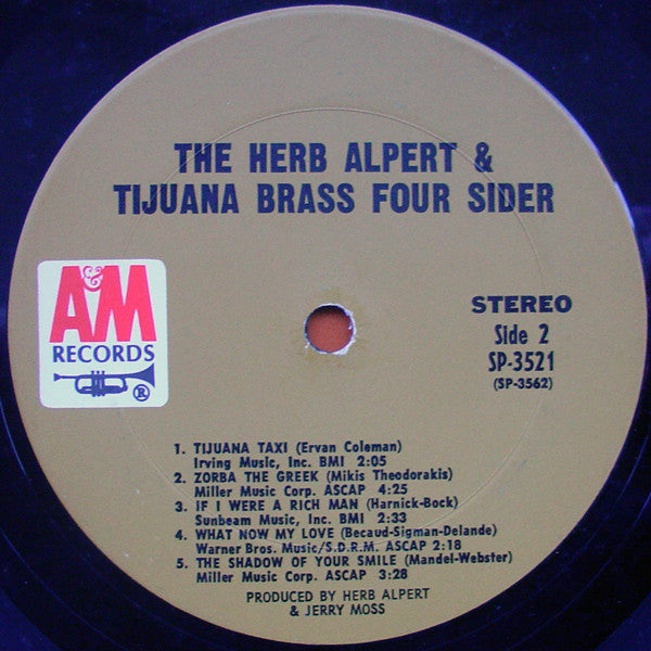 Herb Alpert & The Tijuana Brass : Foursider (2xLP, Comp)