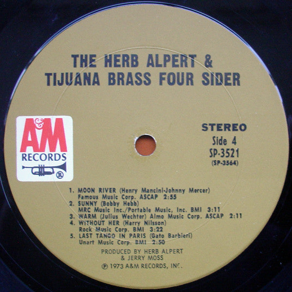 Herb Alpert & The Tijuana Brass : Foursider (2xLP, Comp)