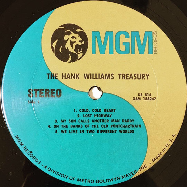 Hank Williams : The Hank Williams Treasury (Box, Comp + 4xLP)