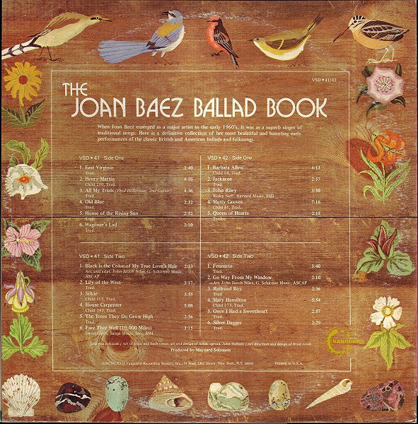 Joan Baez : The Joan Baez Ballad Book (2xLP, Comp, Pit)