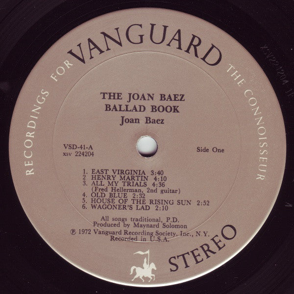 Joan Baez : The Joan Baez Ballad Book (2xLP, Comp, Pit)