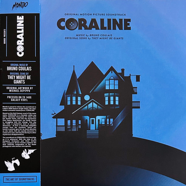 Bruno Coulais : Coraline (Original Motion Picture Soundtrack) (2xLP, Album, RE, Fuc)