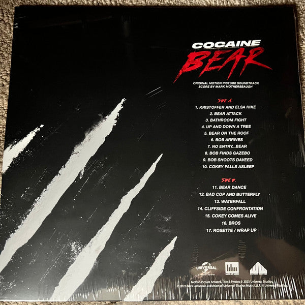 Mark Mothersbaugh : Cocaine Bear (Original Motion Picture Soundtrack) (LP, Coc)