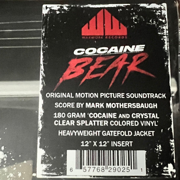 Mark Mothersbaugh : Cocaine Bear (Original Motion Picture Soundtrack) (LP, Coc)