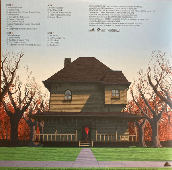 Douglas Pipes : Monster House (Original Motion Picture Soundtrack) (2xLP, Album, Fir)