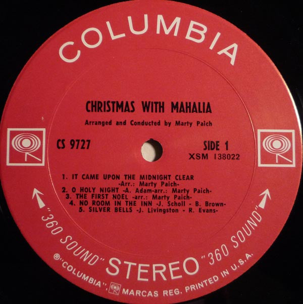 Mahalia Jackson : Christmas With Mahalia (LP, Album)