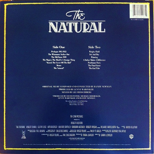 Randy Newman : The Natural (LP, Album, All)