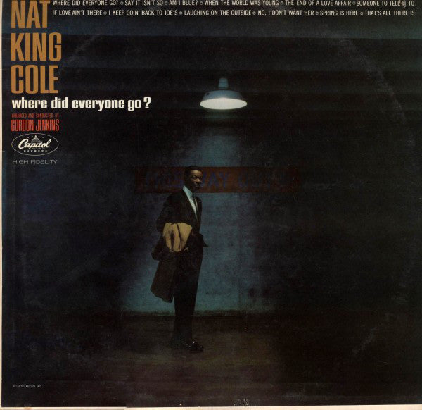 Nat King Cole : Where Did Everyone Go? (LP, Album, Mono)