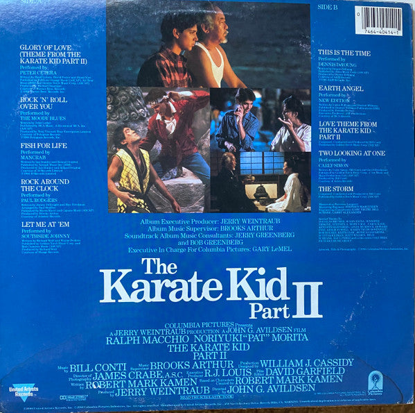 Various : The Karate Kid Part II (Original Motion Picture Soundtrack) (LP, Comp, Car)