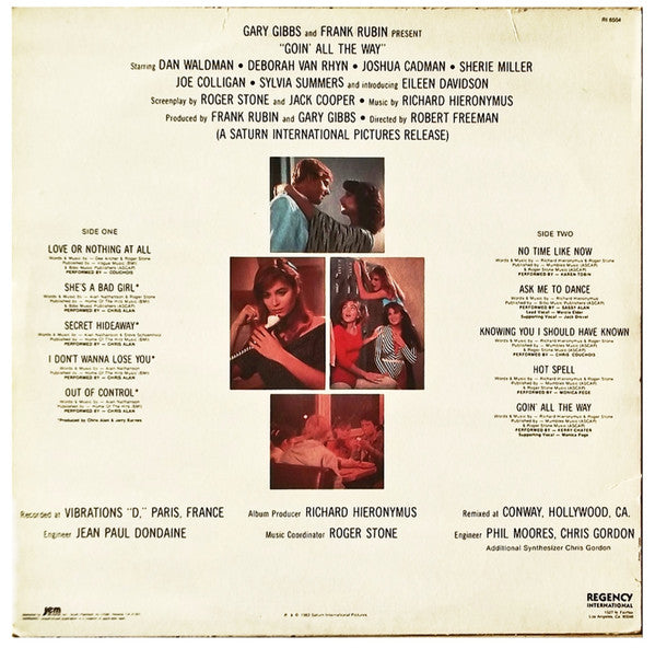 Various : Goin' All The Way (Original Motion Picture Soundtrack) (LP, Album)