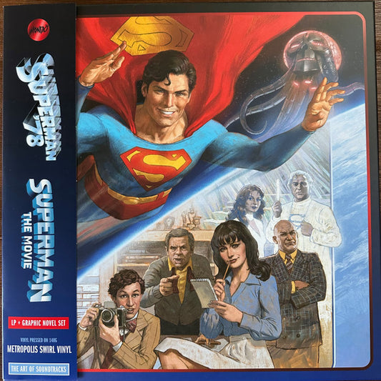 John Williams (4) : Superman: The Movie (Original Motion Picture Soundtrack) (2xLP, Met)