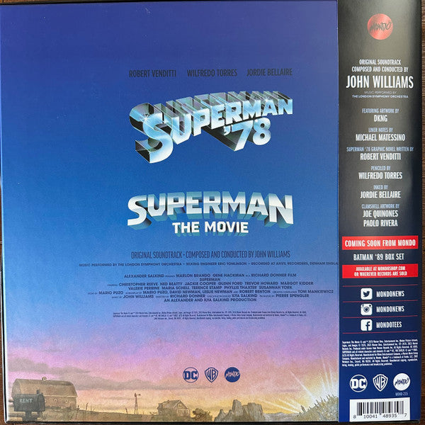 John Williams (4) : Superman: The Movie (Original Motion Picture Soundtrack) (2xLP, Met)