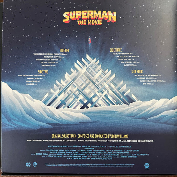 John Williams (4) : Superman: The Movie (Original Motion Picture Soundtrack) (2xLP, Met)