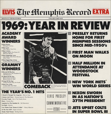 Elvis Presley : The Memphis Record (2xLP, Comp)