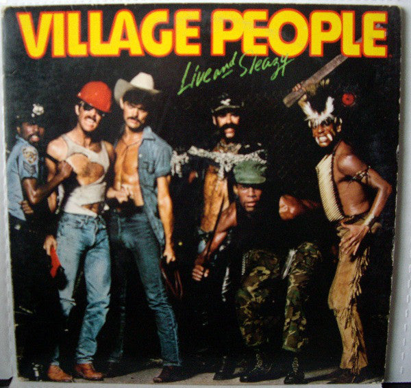 Village People : Live And Sleazy (2xLP, Album, 24 )