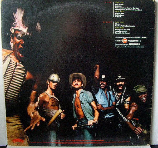 Village People : Live And Sleazy (2xLP, Album, 24 )