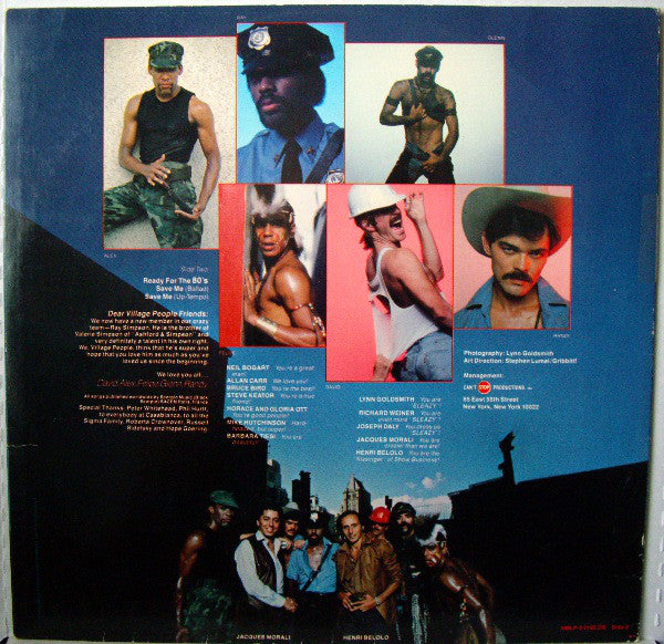 Village People : Live And Sleazy (2xLP, Album, 24 )