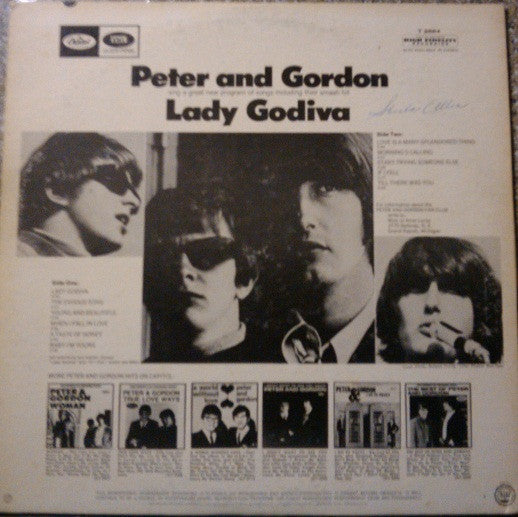 Peter & Gordon : Lady Godiva (LP, Mono)