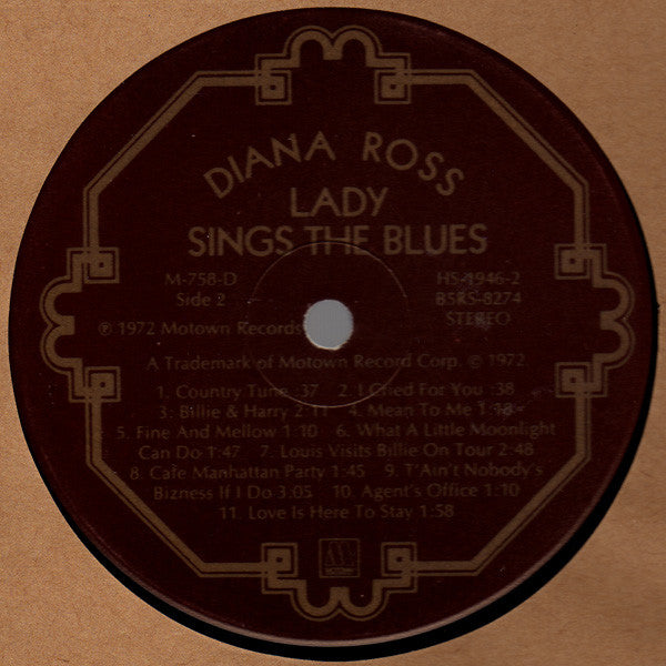 Diana Ross : Lady Sings The Blues (Original Motion Picture Soundtrack) (2xLP, Album, Hol)