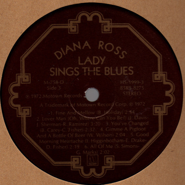 Diana Ross : Lady Sings The Blues (Original Motion Picture Soundtrack) (2xLP, Album, Hol)