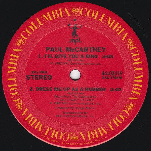 Paul McCartney : Take It Away (12")