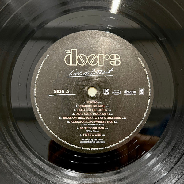 The Doors : Live In Detroit (4xLP + Box, RSD, Ltd, Num, RE)