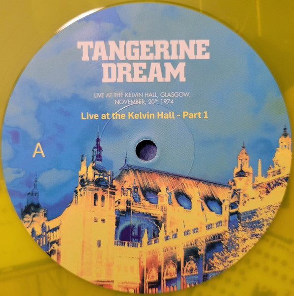 Tangerine Dream : Live At Kelvin Hall, Glasgow, November, 20th 1974 (LP, Blu + LP, Yel + Album, RSD, 50t)