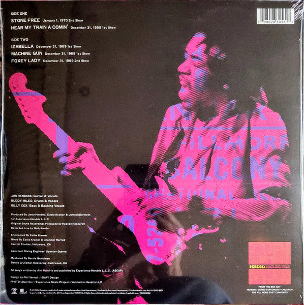 Hendrix* : Songs For Groovy Children (The Fillmore East Concerts Highlights) (LP, RSD, Comp, Blu)