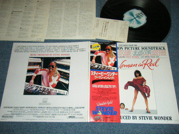 Stevie Wonder : The Woman In Red (Selections From The Original Motion Picture Soundtrack) (LP, Album, Gat)