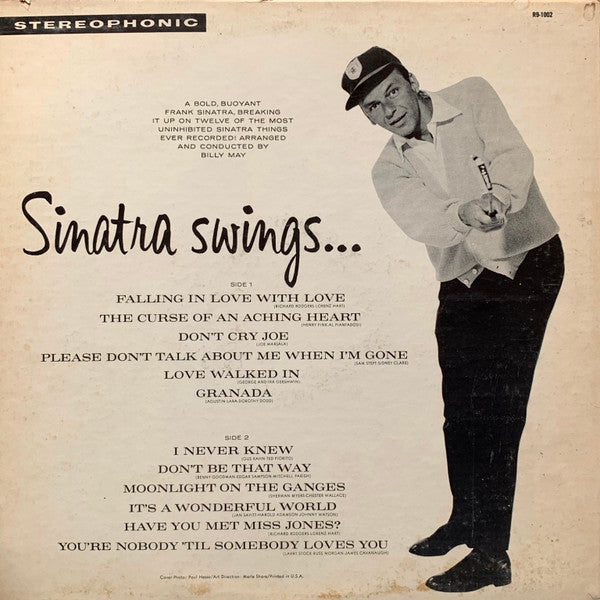 Frank Sinatra : Sinatra Swings (LP, Album)