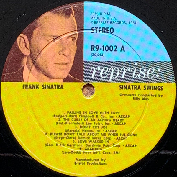 Frank Sinatra : Sinatra Swings (LP, Album)