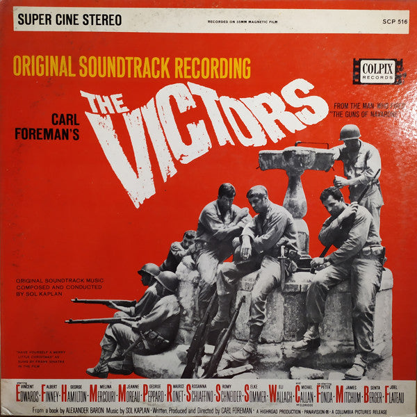 Sol Kaplan : The Victors (An Original Soundtrack Recording) (LP, Album)